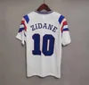 1998フレンチクラシックヴィンテージジャージ1982 84 86 88 90 98 00 04 06 Zidane Soccer Jerseys Maillot De Foot Mbappe Rezeguet Desailly Henry Plationi Retro Men Kids Football Kit