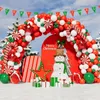 Decorazioni natalizie 126Pc Canna di Natale Palloncino Ghirlanda Arco Kit Caramelle Decorazioni natalizie per la casa Natale Cristmas Navidad Noel Anno 2024 231025