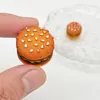 Mini moule alimentaire en résine pour Hamburger, accessoires de bijoux à faire soi-même, fausse décoration, 1222138