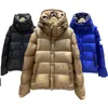 Mens Down Jacket Designer Parkas for Women Winter Classic Warm Coat Fashion Man Parker Sleeve Detachable Vest Windbreaker Size Sl Mhbp A1g