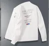 Men's desinger Coats Men's Jackets embroidery Windproof Trench Coat Tops black white Streetwear bee Fashion Bomber Jacket Mens Jaqueta outwear 4XL 5XLtop