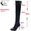 Boots Women's High Boots Autumn Winter Long Boots Fashion High heels Thigh High Boots Elegant Thin Heeled Stretch Over the Knee BootsL231025