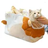 Sac de transport Portable pour animaux de compagnie, pochette de transport respirante, grande capacité, épaule pour petits et moyens chats et chiens