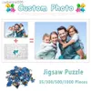 Puzzles Photo Custom Puzzle for Adults 1000 Pieces Personalized Jigsaw Puzzles Educational Decompressing Diy Large Puzzle Game Toys GiftL231025