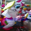 Nowy jednorożec Latający Koń Rainbow Pony Mascot Costume Adult Cartoon Postacie strój garnituru marketing Promocje rozrywki CX4027271p