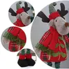 Designer Juldekorationer Strikt urval Ny produkt Fabric Art Telescopic Old Man Snowman Elk Deer Doll Adnornment Ornaments