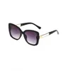 07J72 Herr Designer Solglasögon Goggle Womens Solglasögon Cateye Fashion Solglasögon Black Dark Lenses Sun Glasses Retro glasögon Män UV400 -skydd