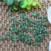 Pierres précieuses naturelles Aventurine verte bon marché, 50 pièces en forme d'étoile 6 5 6 5mm, perles en vrac pour bijoux, bricolage, fabrication de boucles d'oreilles et collier Bra218W