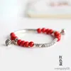 Chain Women's Ceramic hand made DIY Bracelets Artware Retro bracelet for woman girl gift Fashion Jewelery R231025