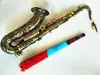 Neues Tenor-Saxophon T-992 Hochwertiges B-Tenor-Saxophon, das professionell spielt, Absatzmusik-Beschichtung, schwarzes Nickel-Gold-Saxophon mit Koffer