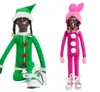 Creative Snoop Stoop Elf Doll Spy on a Buld Christmas Decorations natalizi Ornament peluche 2023 Giochi regalo di Capodanno 2024