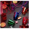 Party Decoration S Glass på pärlstavhalsband Drink Cup Mardi Gras St. Patricks Day Birthday Wedding Bachelorette Halloween Christmas DHGLJ