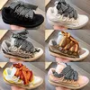 2023SS Nya trottoarkanten Sneakers Mens Suede Calf Leather Flat Bottomed Casual Shoes Double Layer Woven Shoelaces Womens fashionabla sportskor