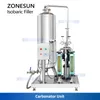 ZONESUN – Machine de remplissage de boissons gazeuses, canette en aluminium, remplissage de soude, équipement de remplissage isobare, contre-pression ZS-CF4A