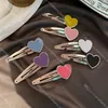 Chic Girl Love BB Clips Liga Sweet Heart Hairpin Designer Grampos de Cabelo Acessórios Mulheres Cocar