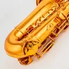 Wysokie alto eB melodia saksofon NOWOŚĆ Mosiężne Rose Rose Gold Music Instrument E-Flat Sax z akcesoriami obudowy