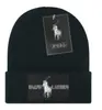 Designer hatt för man Italien beanie varumärke polo hattar kvinnor vinter kashmir casual utomhus beanies motorhuven huvud varm kashmir mössa lyx mode brev hatt män a7