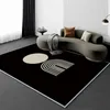 Carpet French Entry Lux Living Room Carpet Fully Covered Bedroom Household Sofa Table Carpet Bedside Stain-Resistant Non-Slip Foot Mat 231024