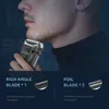 Razors Blade Kensen S11 Electric Golarka Broda TRIMMER FOR MEN IPX6 Wodoodporny 3D Pływający łopatka USB ładowna broda do golenia 231025