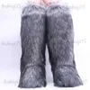 Stiefel 2023 Winter Frauen Pelz Über Das Knie Schnee Stiefel Weibliche Sexy Warme Plüsch Baumwolle Stiefel Luxurry Flauschigen Pelzigen Pelz lange Ski Stiefel T2310