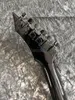 Vänsterhand BC Stealth Legacy Chuck Schuldiner Gloss Black Electric Guitar Diamond Inlay Wrap Arround Tailpiece Hardtail Bridge