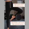 Womens Shapers Hoge Taille Slanker Panty Lange Afslankbroek Gewichtsverlies Thermo Zweet Sauna Neopreen Workout Body 231025