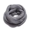 Women Cashmere Ring Collar False Collar Thick Warm Wool Knitted Elastic Neck Wrap Autumn Winter Outdoor Neck Scarf Neckerchief