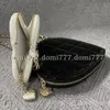 Premium Patent Leather Fashion 2 IN 1 Love Shaped Chain Wallet Women's Crossbody Bag Purse for Women
