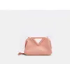 2021 spring and summer new bright candy triangle hand held clip fashion womenbag single shoulder slant span small F40C9466953