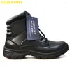 Stivali CQB.FURY Super Leggero Uomo Combattimento Militare Nero Tattico Stivaletto Esercito Solido Indossabile Microfibra Lace-up Taglia 38-46