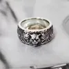 2022 Hoge Kwaliteit Designer Rvs Band Ringen Mode-sieraden Mannen Bruiloft Belofte Ring Vrouwen Geschenken Met Box289C