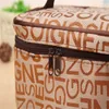 Borse per cosmetici Custodie per donne Borsa per il trucco IsLettered Fashion Square Travel Storage portatile Wash Y 231025