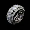 Custom Fashion S925 Silver 9k 10k 14k 18k Gold Rings Iced Out Hip Hop Pear Shaped Moissanite Lab Grown Natural Diamond Ring