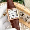 Mężczyźni premium 40*10 mm Automatyczny ruch mechaniczny Sapphire Supphire Super Mirror Waterproof 316 Stal Case Italian Cowhide Watch TIR