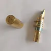 Embout de Saxophone en métal, laiton et laque dorée de haute qualité, pour saxophone baryton, nouveaux accessoires pour instruments de musique, taille 5 6 7 8 9