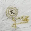 Soothers Teethers Dollbling Glam Luxury Rhinestones Gold Pacifier Personalized Name Dummy Any Image Initial Letter Pearly Marble Soother Clips 231025