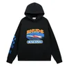 Män och kvinnor 2023 Ny hoodie Rhude Letter Print Långärmningsmode Sweater Hip Hop Luxury Brand Sweatshirts US Size S-2XL 8T88