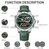 Wristwatches NAVIFORCE Watches Men Luxury Brand Military Sport Mens Wrist Watch Chronograph Quartz Waterproof Leather Male Clock 231025