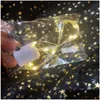 Led String Lichter 1M 2M Colorf Diy Handgemachte Blinkende Dekoration Sternen Fee Beleuchtung Für Blume Girlande Zubehör kranz Lampe Gl