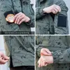 Jacken Frühling und Herbst Taktische Camouflage Hoodie Outdoor Pendler Multi Pocket Top Casual Lose Mit Kapuze Sweatshirt YQ231025