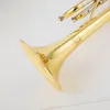 Made in Japan qualità 8345 Tromba in Sib Sib Strumenti musicali a tromba professionali in ottone placcato argento con custodia in pelle 00