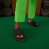 top quality luxury Designer slipper sandal Mules Slide platform rubber womens Casual shoes embroider Beach sandale mens canvas loafer comfort Summer pool Sliders