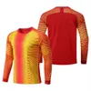 Diğer Spor Malzemeleri Çocuk Erkekler Kaleci Futbol Jersey Kadın Kaleci Futbol Gömlek Uzun Kollu Sünger Koruma Goaltender Top Erkek Kız GK Üniforma 231024