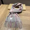 Women Cashmere Classic Plaid Designer Scarves Touch Touch Warm Wraps with Tags Autumn Winter Long Shaws