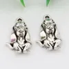 150pcs Antiqued Silver Alloy Basset Hound Dog Charms Pendant DIY Jewelry fit Necklace Bracelet 14 5X25 5MM299G