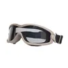 Lunettes de ski JT Spectra Series Goggle avec simple double couche tactique Airsoft Paintball lunettes anti-poussière anti-buée verre de Protection des yeux 231024