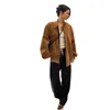 Ralphs laurens ceket tasarımcısı lüks moda erkek ve kadınlar yüksek kaliteli rf wellington kadife yaka ceket kıdemli kadro fermuar çiftler için gündelik ceket