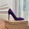 Gianvito Rossi Sandals10.5cm stiletto Heelshigh Heeled Dress shoes heel for women summer luxury designer Sandals foot strap heeled Rear zipper footwear With box