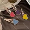 Chic Girl Love BB Clips Legierung Sweet Heart Haarnadel Designer Haarspangen Zubehör Frauen Kopfschmuck