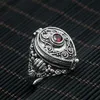 Karma Mini Po Box kan hålla saker smycken 925 sterling silver ring för kvinnor eller män vigselring 925 smycken G2 J19071226Q